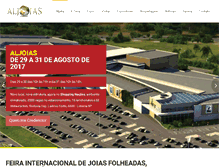 Tablet Screenshot of aljoias.com.br